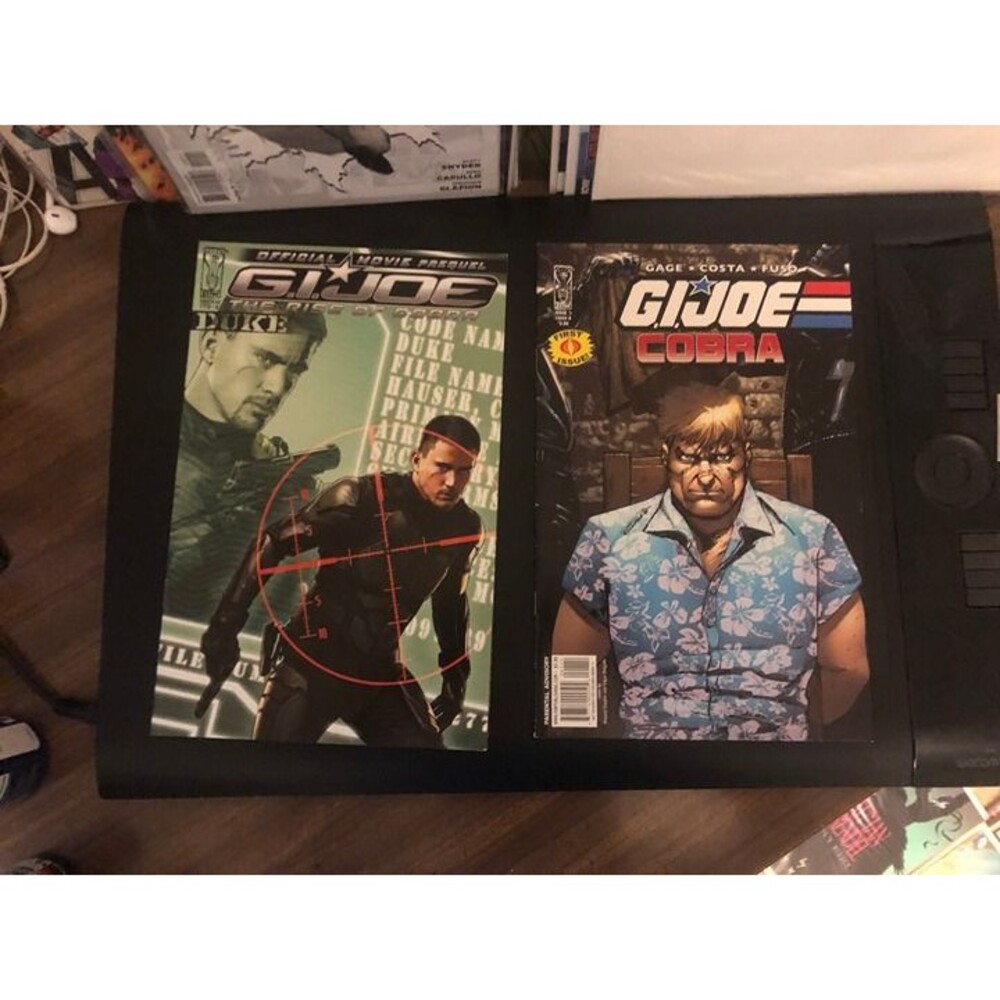 G.I. Joe Rise of Cobra Movie Prequel #1+G.I. Joe Cobra #1 VF